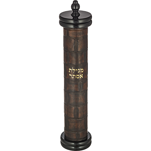 Ashkenaz Megilah Case with Plaque Size 39