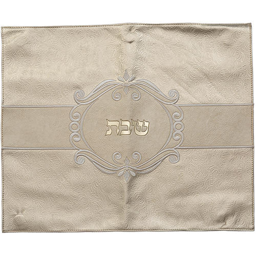 Leatherette Challah Cover 55*45cm - Gold