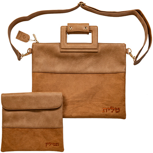 Leatherette Talit & Tefilin Set 38*31 cm