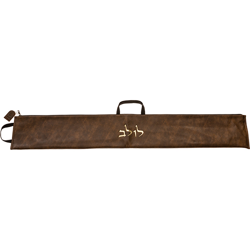 Faux Leather Pouch for Lulav 116x19 cm