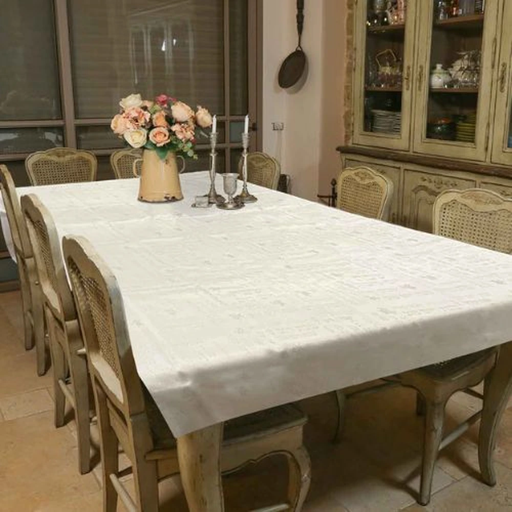 Elegant Tablecloth 140*220 cm - Shabbat and Holiday