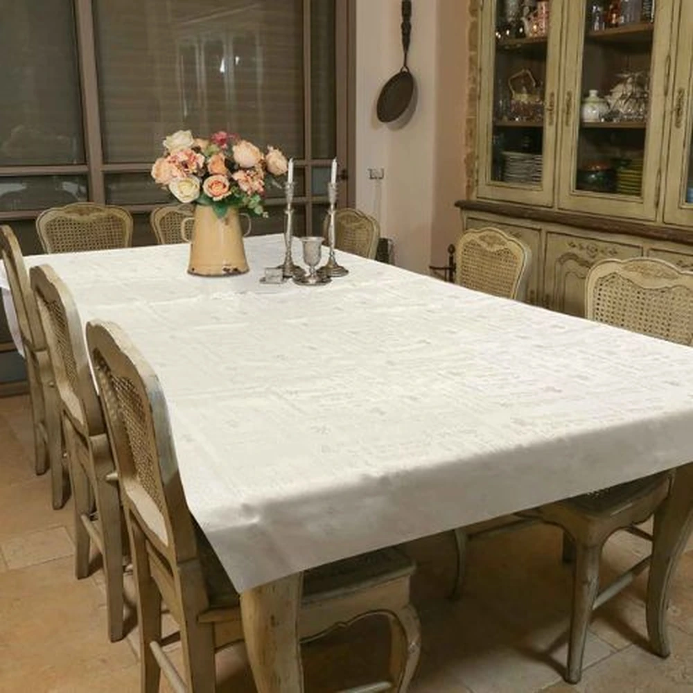 Elegant Tablecloth 140*220 cm - Shabbat and Holiday