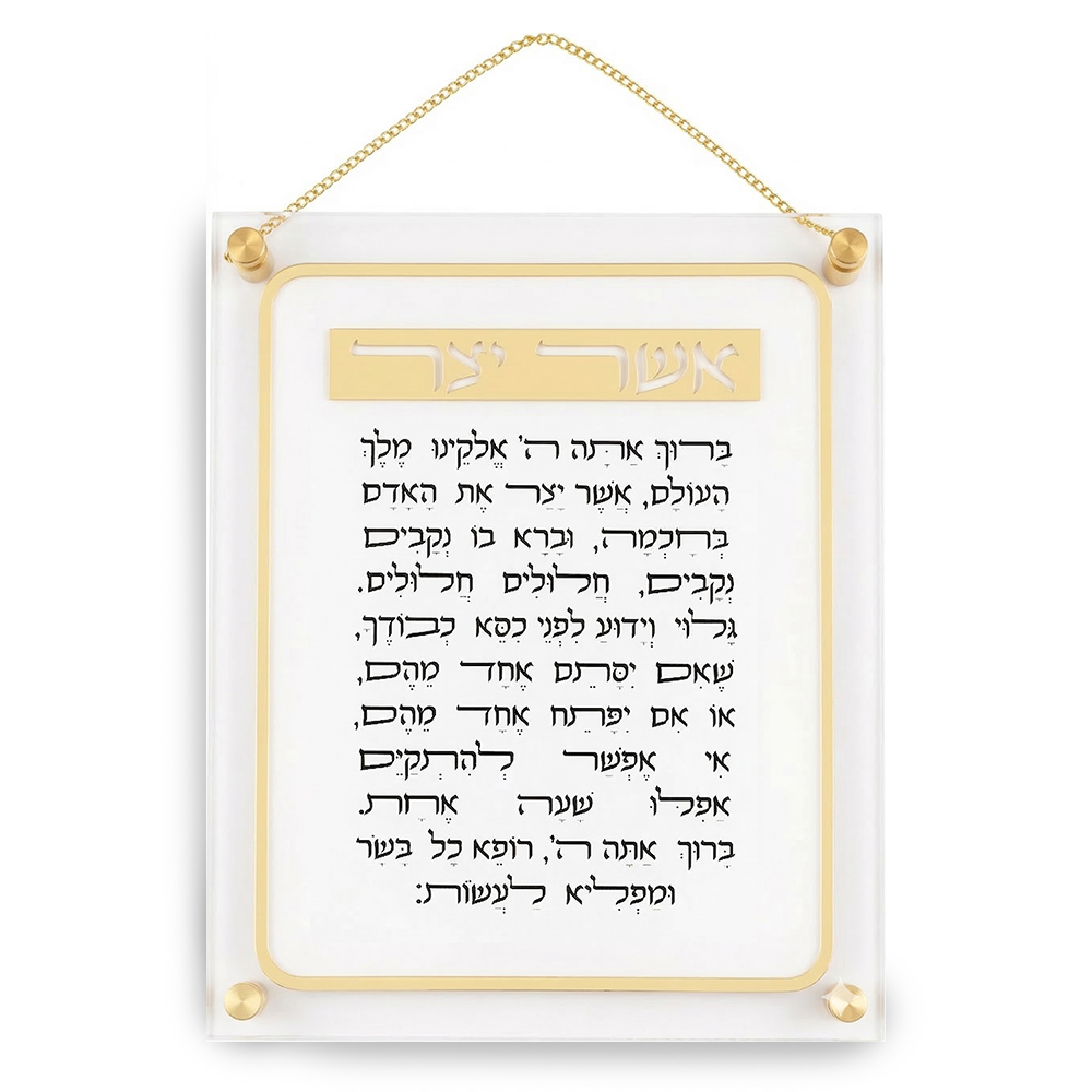 אשר יצר ע.מ אקריליק 29×35 ס״מ