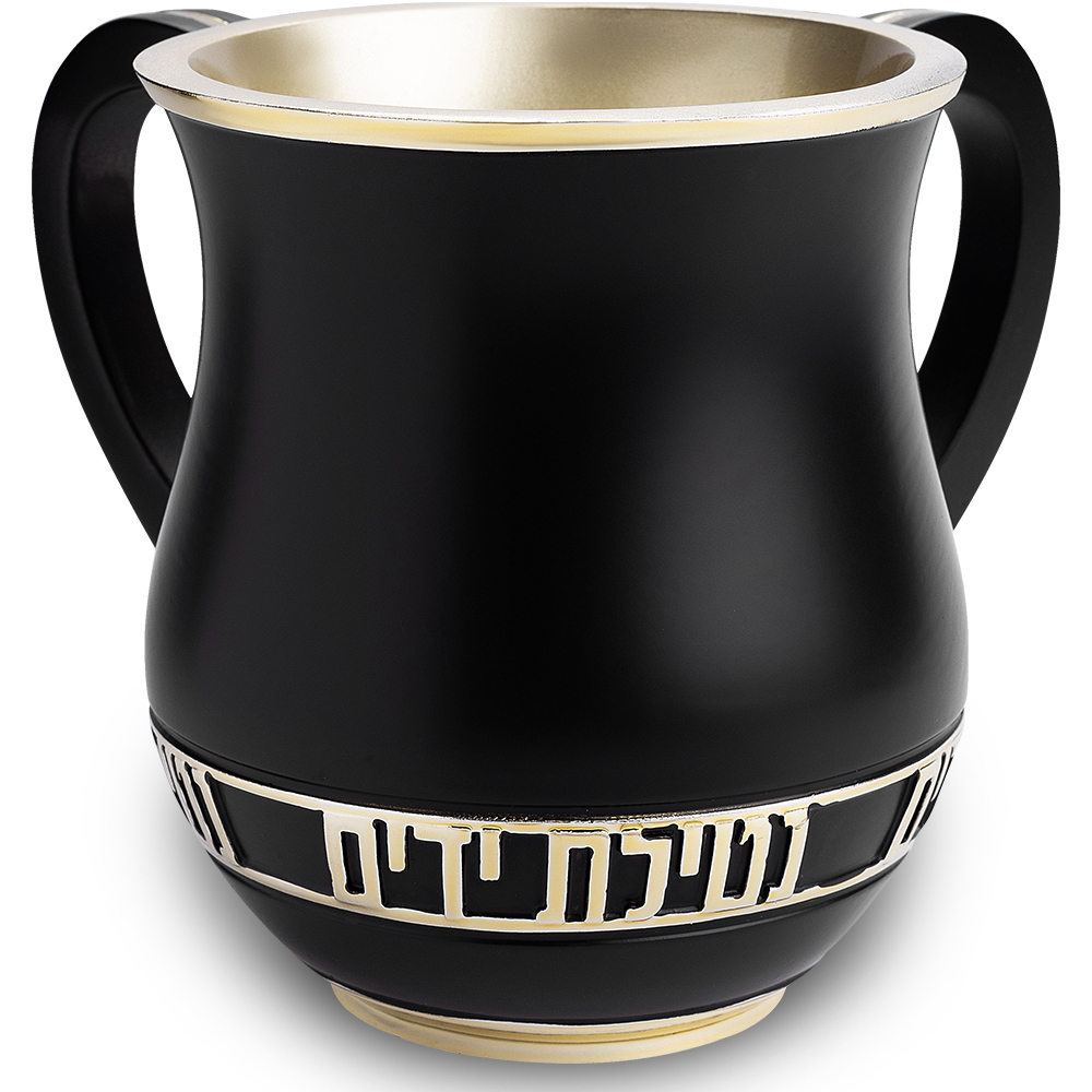 נטלה מהודרת מפולימר ציפוי זהב 14 ס״מ