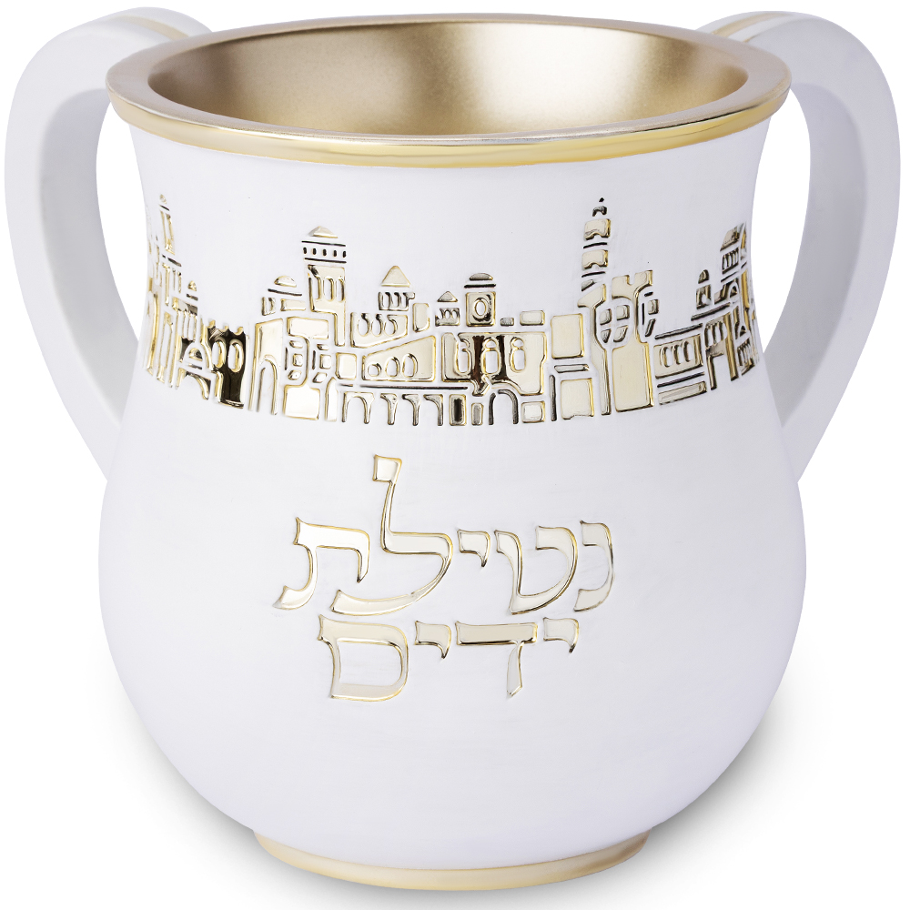 נטלה מהודרת מפולימר ציפוי זהב 14 ס״מ