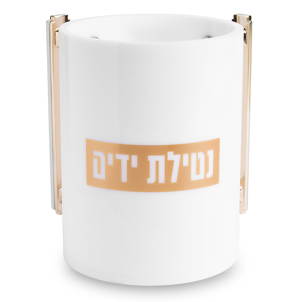נטלה אקריליק מהודרת שקופה עם אותיות בולטות 13 ס״מ
