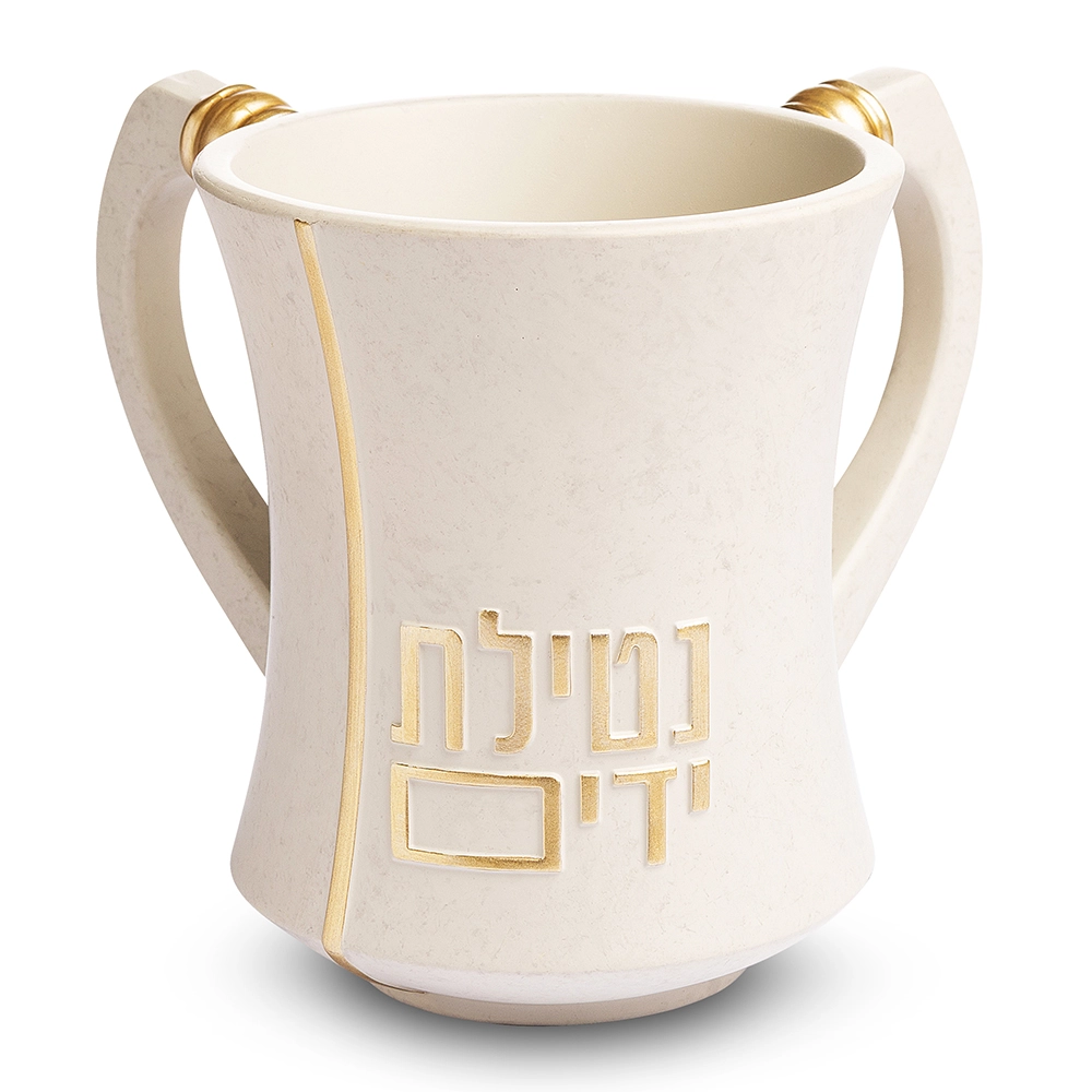 נטלה מהודרת מפולימר גוון בטון בז' 12.5 ס״מ